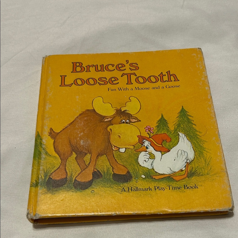 Bruce’s Loose Tooth, Hallmark playtime book, Eileen Landay